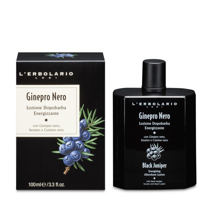 Lozione Dopobarba Energizzante Ginepro Nero