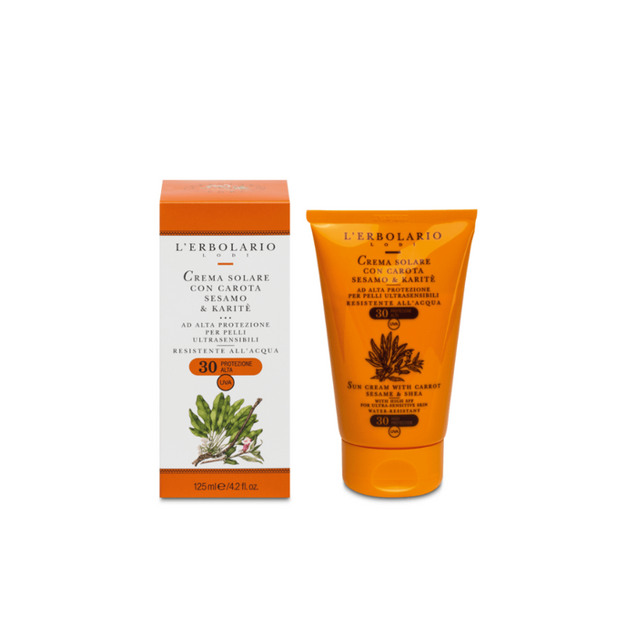 Crema Solare per Pelli Ultrasensibili SPF 30