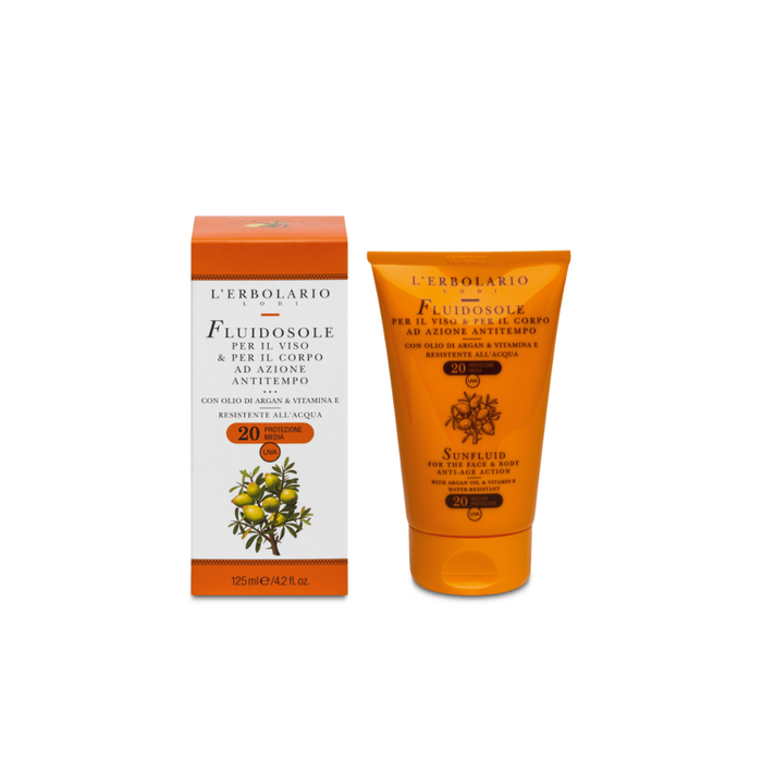 FluidoSole Viso e Corpo Anti-tempo SPF 20