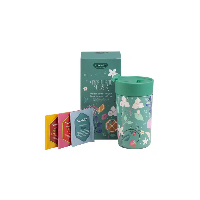 Cofanetto Mug Thermos + Tisane Natural Elisir