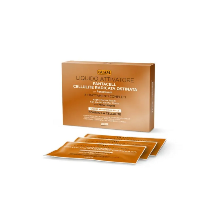 3 Buste Liquido Attivatore PantaCell Cellulite Radicata e Ostinata