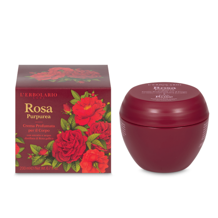 Crema Profumata per il Corpo Rosa Purpurea