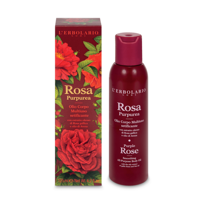 Olio Corpo Multiuso Setificante Rosa Purpurea