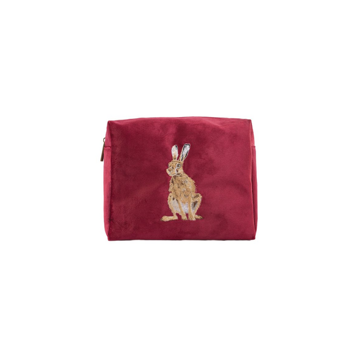 Borsa con ricamo lepre "Golden Hour"