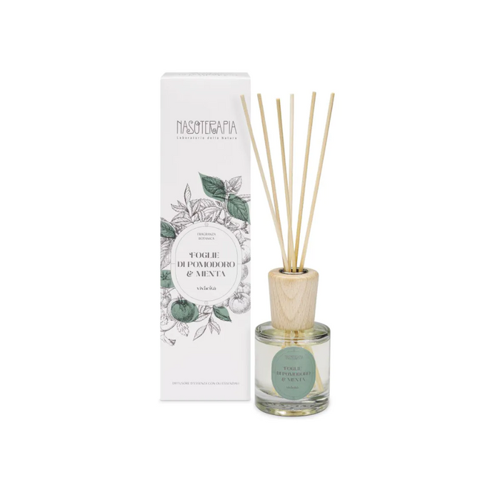 Diffusore Bastoncini Foglie di Pomodoro e Menta