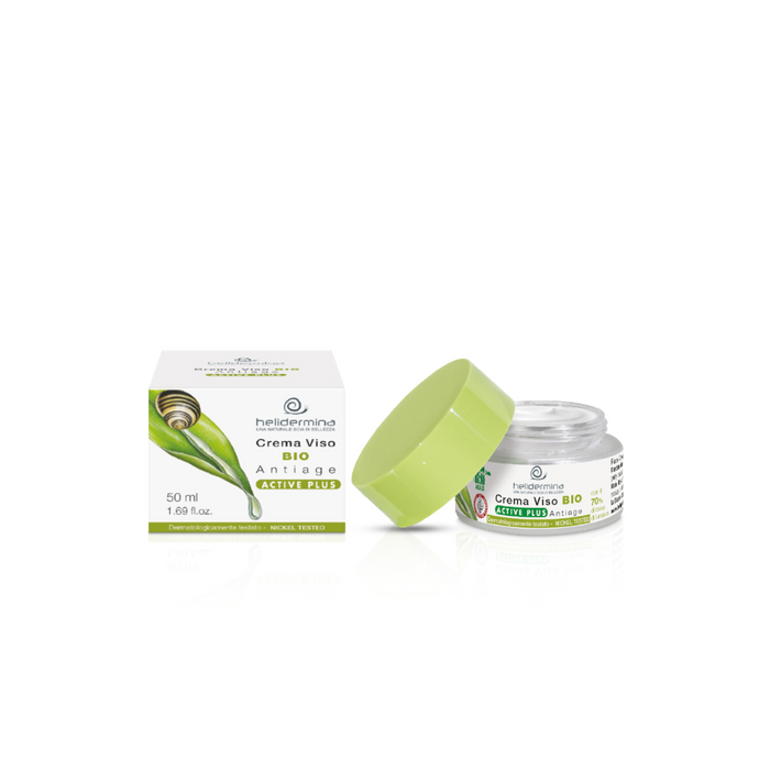 Crema viso bio antiage con il 70% di bava di lumaca