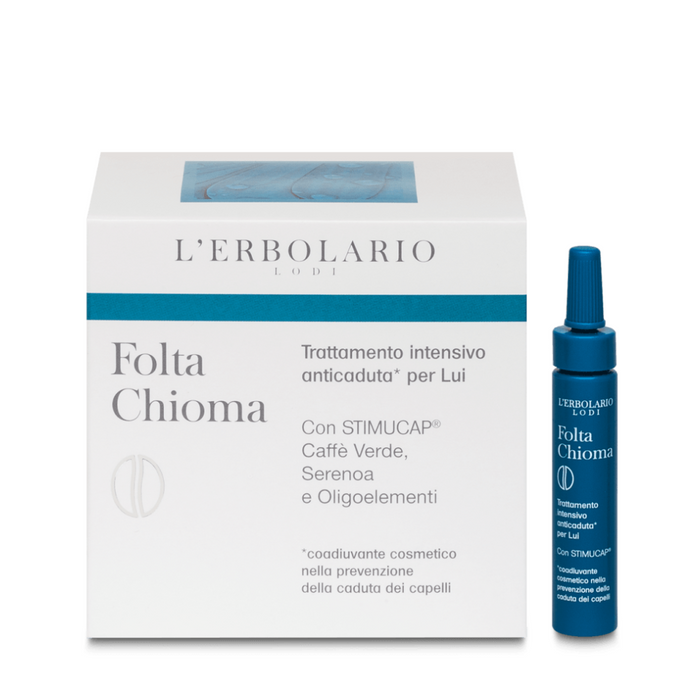 Fiale folta chioma lui