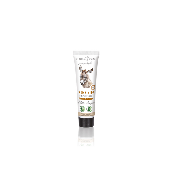 Crema Viso Bio Rimpolpante al Latte D’Asina