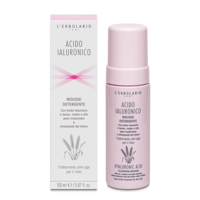 Mousse Detergente Acido Ialuronico
