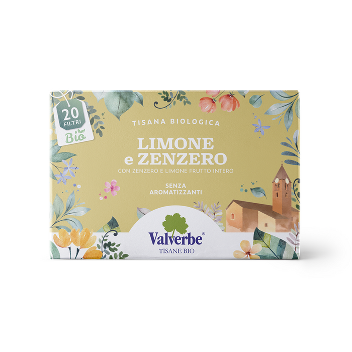 Tisana Limone e Zenzero 20 Filtri