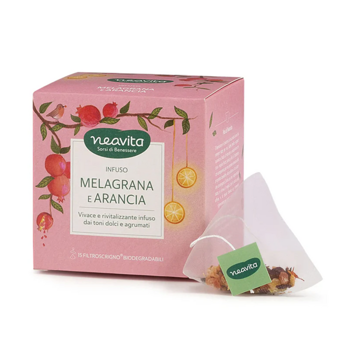 Tisana Melagrana e arancia Filtro Scrigno