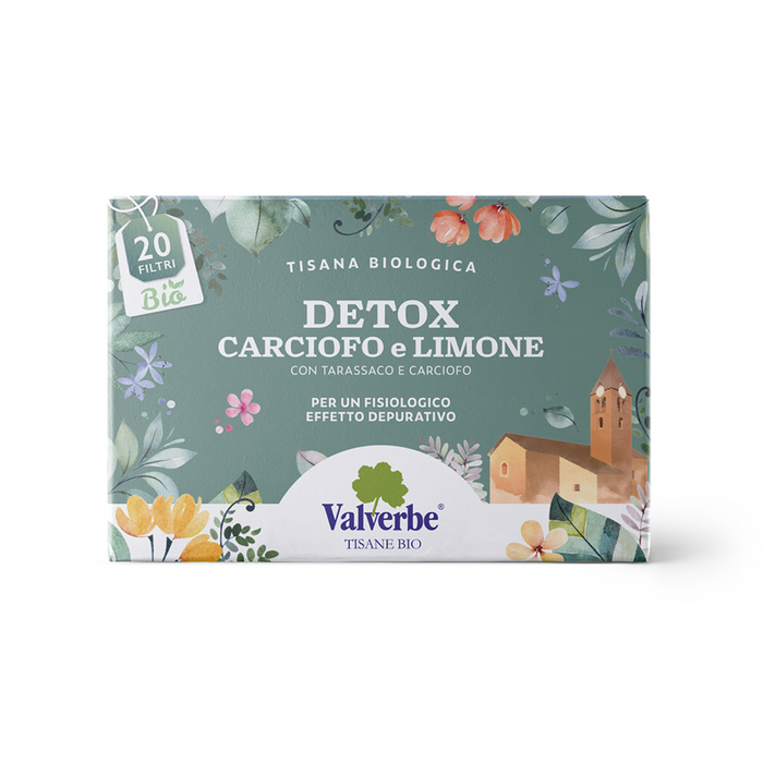 Tisana Detox Carciofo e Limone 20 Filtri