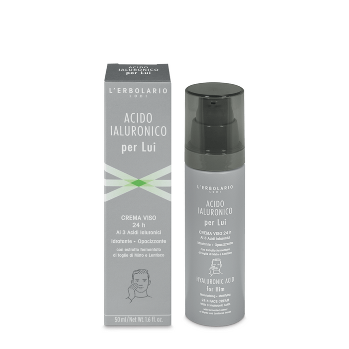 Crema Viso Acido Ialuronico per Lui