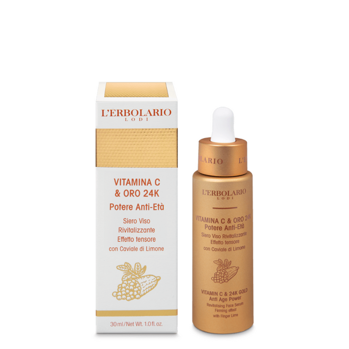 Siero Viso Vitamina C & Oro 24K