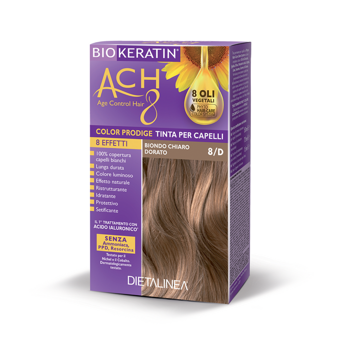 Tinta per Capelli Color Prodige Biondo Chiaro Dorato 8/D