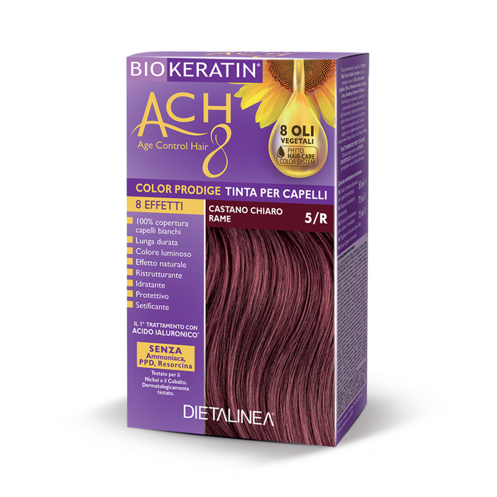 Tinta per Capelli Color Prodige Castano Chiaro Rame 5/R