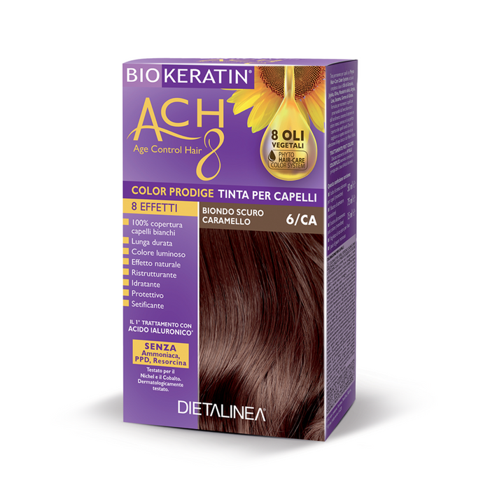 Tinta per Capelli Color Prodige Biondo Scuro Caramello 6/CA