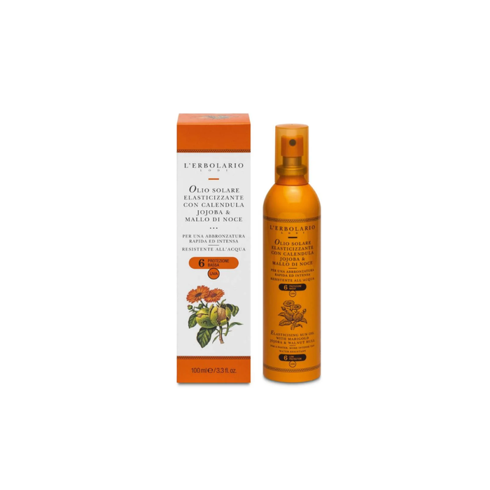 Olio Solare Acceleratore di Abbronzatura SPF 6