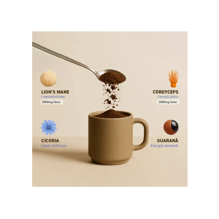 Estratti di funghi biologici - Bevanda Boost Drink