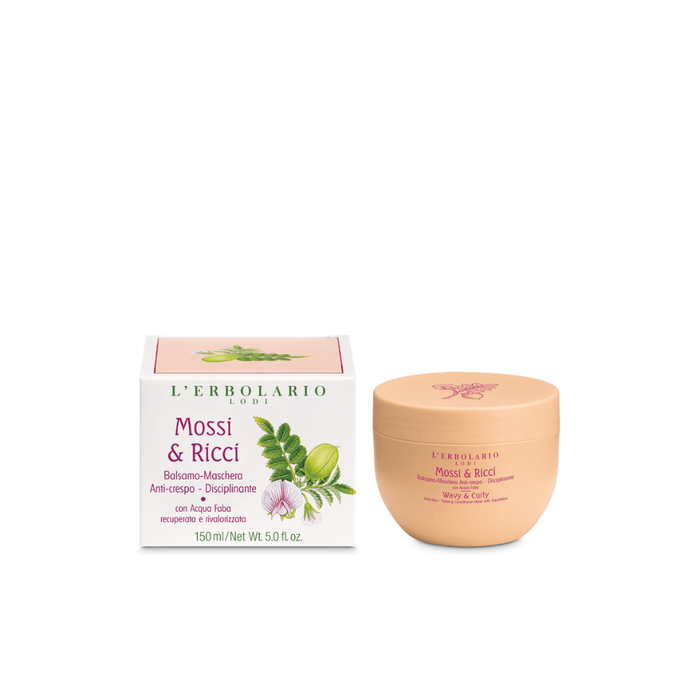 Balsamo-Maschera Anti-crespo Disciplinante Capelli Mossi & Ricci