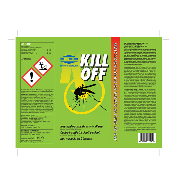 Kill Off - Insetticida Naturale