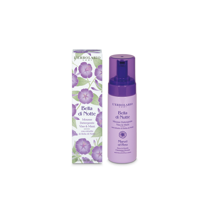 Mousse Detergente Viso & Mani Bella di Notte