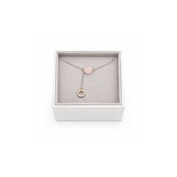 Bracciale Alchimia - Quarzo rosa