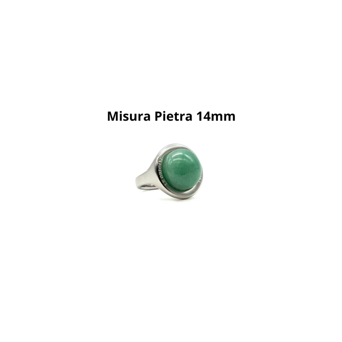 Anello Infinito 1814 - Avventurina Verde