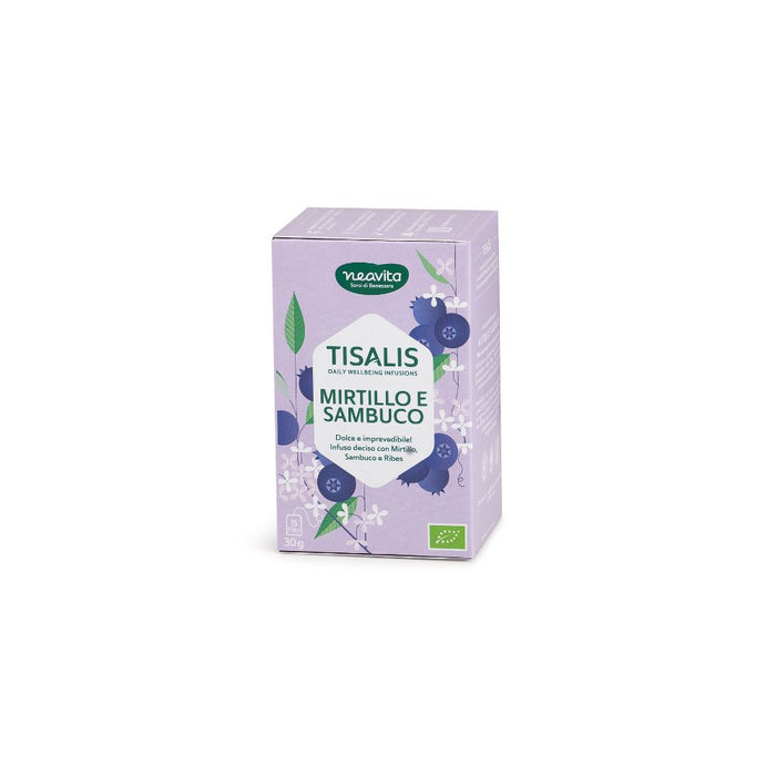 Infuso Mirtillo e Sambuco BIO TISALIS
