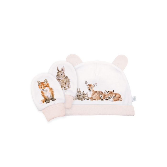 Set cappello e guanti baby