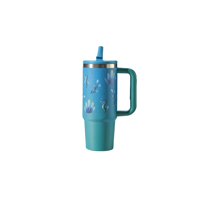 Mug Thermos EasyGo in acciaio TWICE  – Verde
