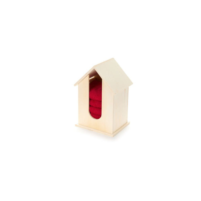 Casetta in Legno con Lavette in Cotone – Bear Wonderland