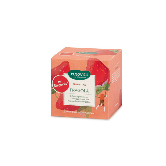 Tisana FRUTTATTIVA FRAGOLA con Magnesio
