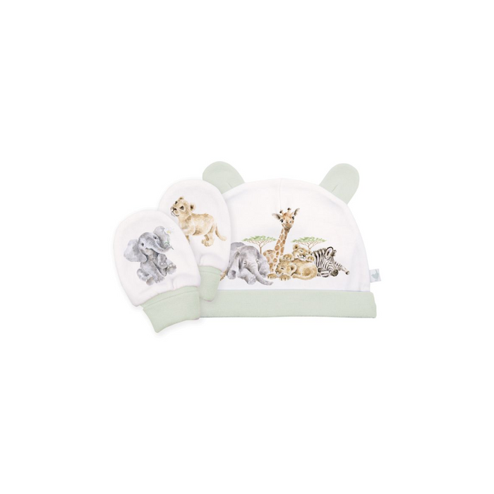 Set cappello e guanti baby