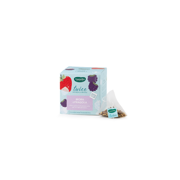Tisana Twice Infuso a Freddo Mora e Fragola