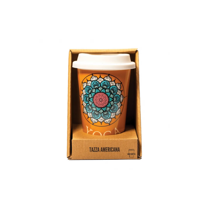 Tazza americana in ceramica - Yoga