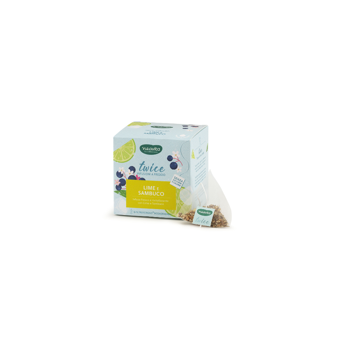 Tisana Twice Infuso a Freddo Lime e Sambuco