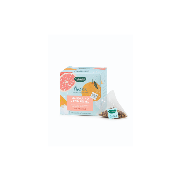 Tisana Twice Infuso a Freddo Mandarino e Pompelmo + Vitamina C
