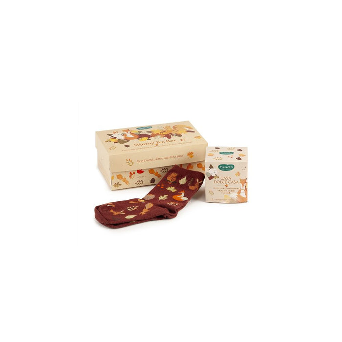 Cofanetto Warmy Tea con Infuso Casa Dolce Casa e Calzini