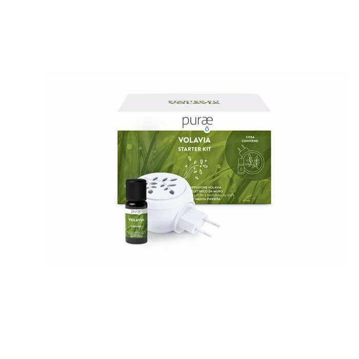 Volavia starter kit – diffusore elettrico da muro e Sinergia