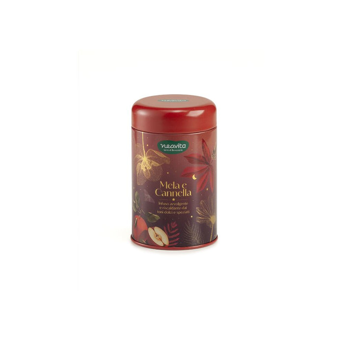 Infuso Mela e Cannella in Barattolino Borgogna