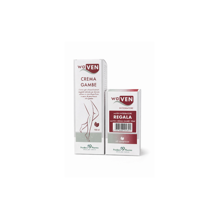 waVEN Crema Gambe + waVen integratore in Omaggio