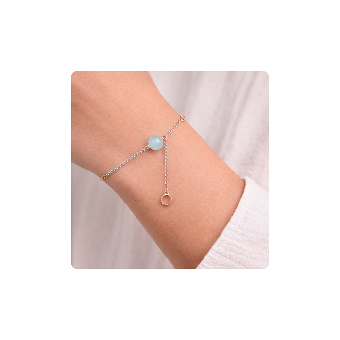 Bracciale Alchimia - Acquamarina
