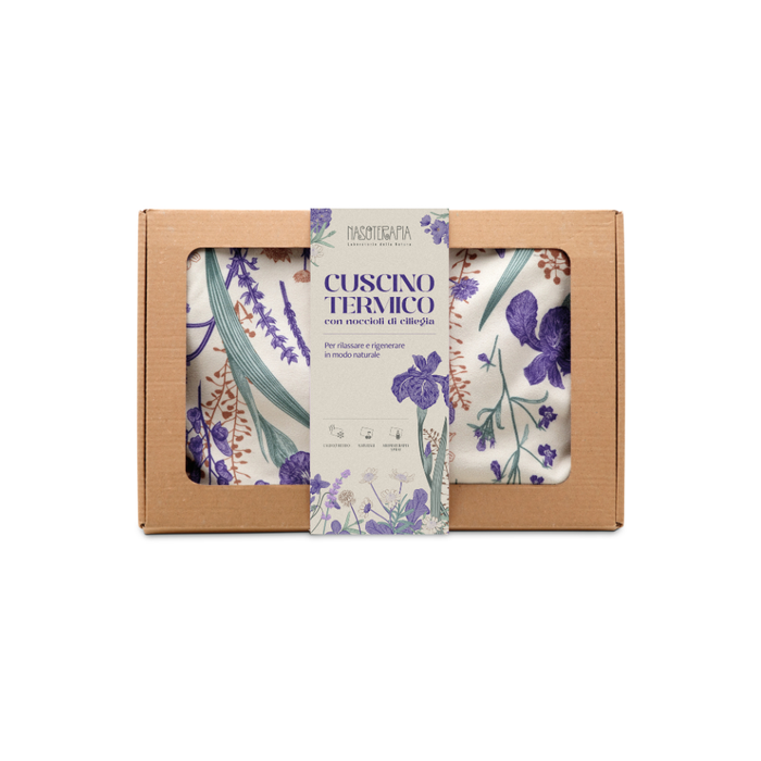 MY SWEET RELAX • CUSCINO TERMICO CON NOCCIOLI DI CILIEGIA
