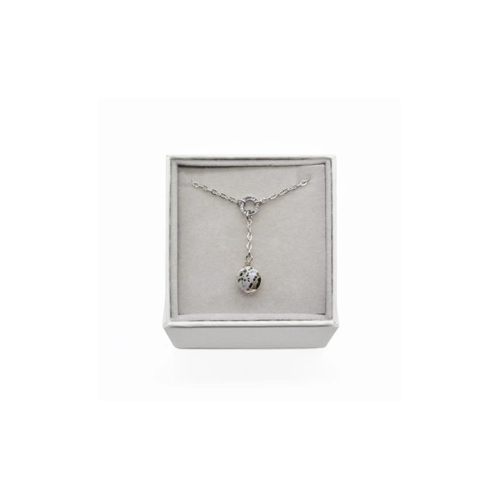 Collana Mini Zodiac + Diaspro Oceano