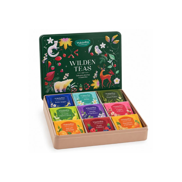 Cofanetto in Latta Verde - Wilden Teas