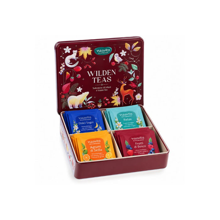 Cofanetto in Latta Bordeaux - Wilden Teas