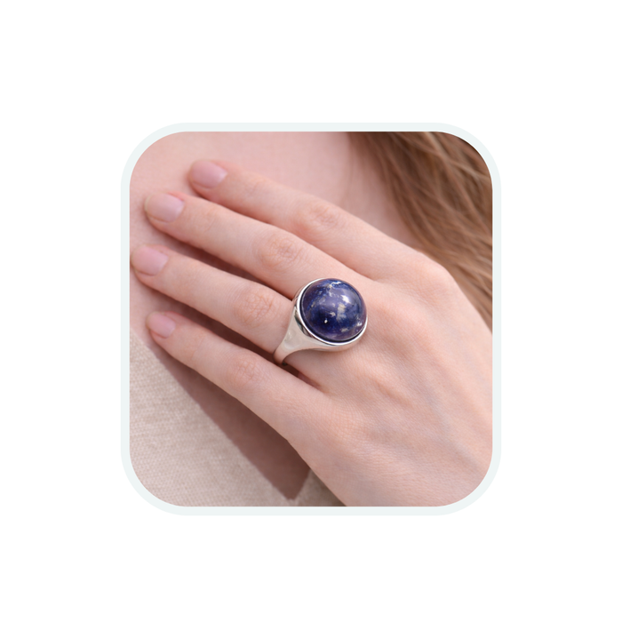 Anello Infinito 1814 - Sodalite