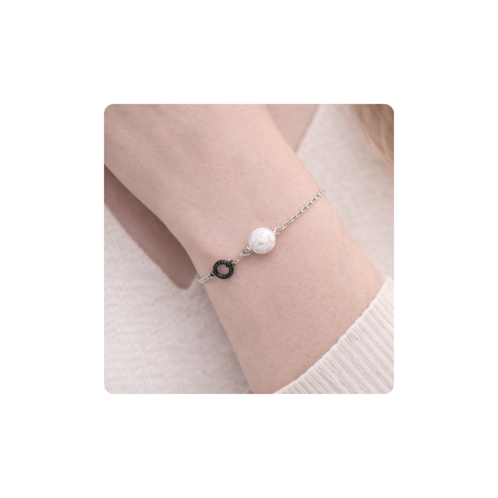 Bracciale Alchimia - Howlite