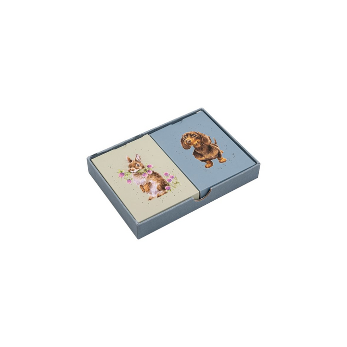 Carte da gioco "The Country Set" con animali del bosco